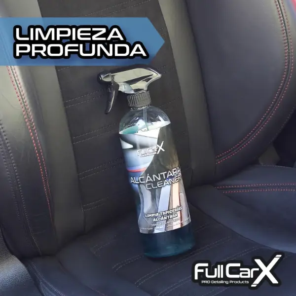 kit limpieza tapiceria de alcantara