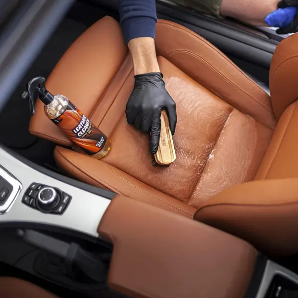 kit limpiador tapicería cuero coche