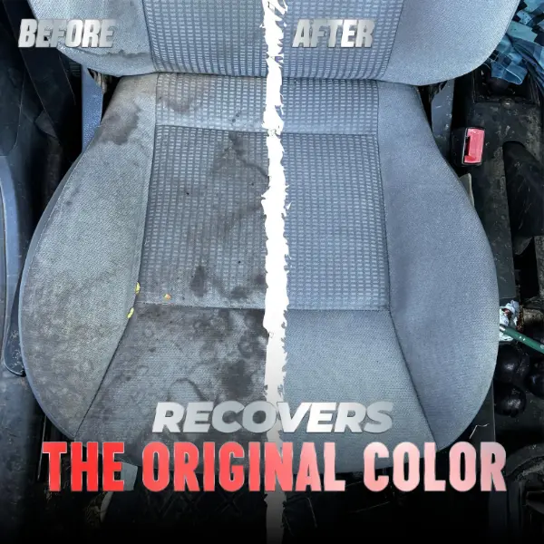 Limpieza tapicería de tela del coche - Ver en Amazon kits limpieza tapicería de tela